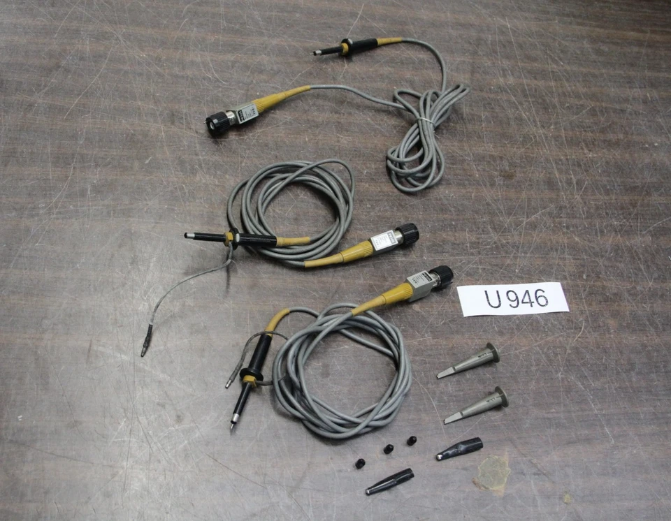 TEKTRONIX P6105 OSCILLOSCOPE PASSIVE PROBE x10 - 100MHz 10Mohm - LOT OF 3 # U946 - Photo 1/1