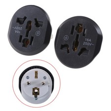 16A Universal EU Travel Adapter Euro Converter UK US AU to EU AC Socket Plug