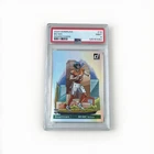 2024 Panini Donruss Downtown! Bo Nix #19 RC Denver Broncos PSA 9