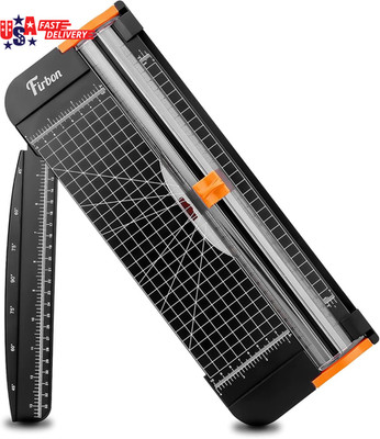 A4 Paper Cutter 12 Inch Titanium Paper Trimmer Scrapbooking Tool with Automatic