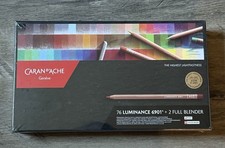 Caran D  ache 76 Luminance 6901 - 76 Colored Pencils  2 Full Blender