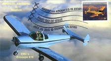 #3920 Ercoupe 415 Homespun FDC (12220053920001)