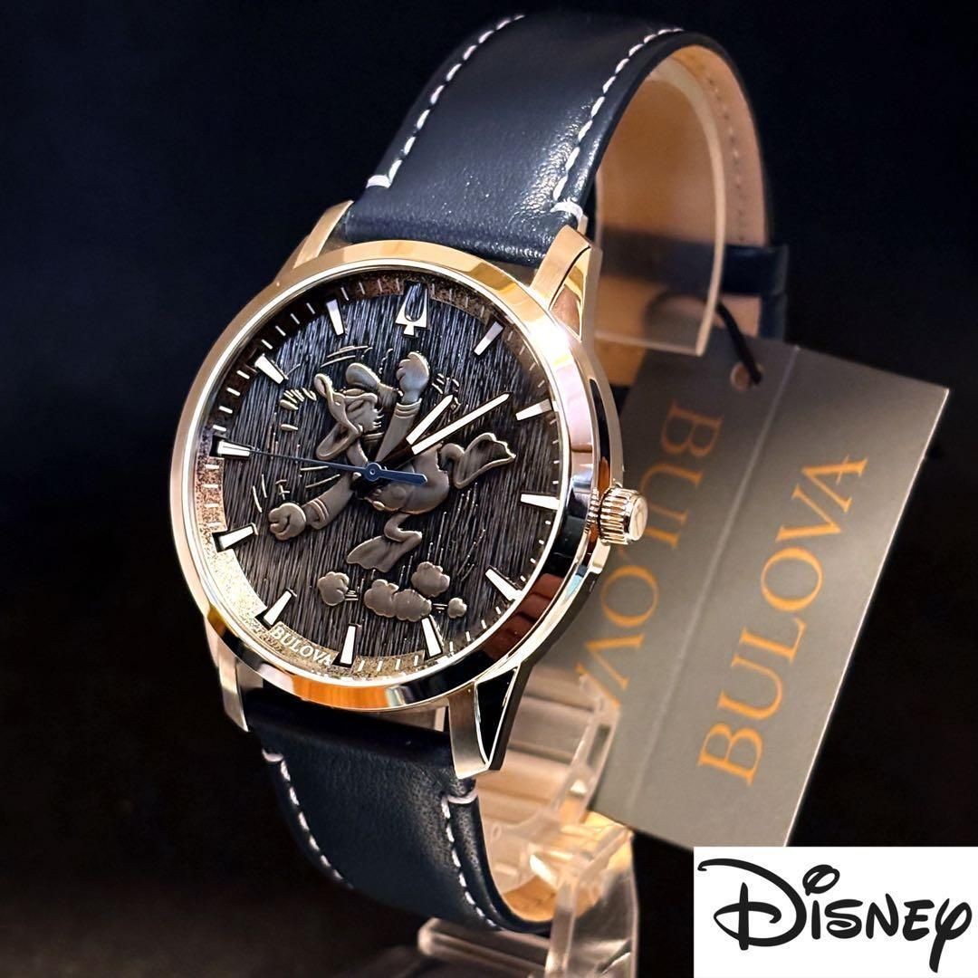 Disney Donald Duck Bulova Watch Limited Rare Unisex Refurbished Unworn image 4