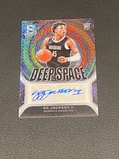 2023-24 GG Jackson II Deep Space Autographs Meta Prizm /25 Spectra SP #DSS-GGJ