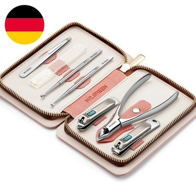 MR.GREEN 7 in 1 Maniküre Sets Körperpflege Werkzeuge Professionelle Edelstahl Na
