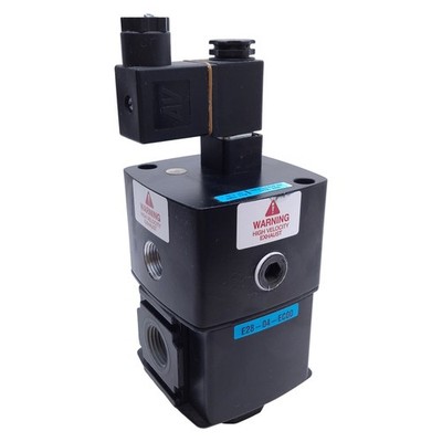 Wilkerson E28-04-EC00 Slow-Start/Quick Dump Valve 1/2'' NPT, 150psi, 24VDC Coil