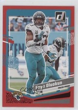 2023 Panini Donruss Press Proof Red Foye Oluokun #136 17j1