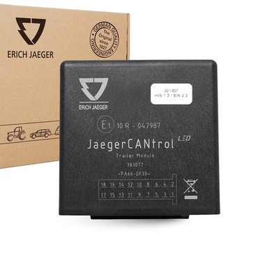 ERICH JAEGER 321307 Anhänger Steuergerät CANtrol LED HW1.3 SW 2.3 Trailer Modul