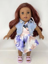 American Girl Doll African American Truly Me Beautiful Long 2-Tone Hair, no tag