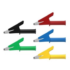5 Pack Test Clips with Metal Contact for Temporary Wire Service