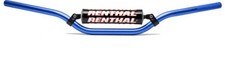 BLUE Renthal Streetfighter Braced Motorcycle Handlebars 7/8" 789-02-BU