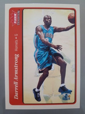 2004-05 Fleer Tradition Darrell Armstrong #128 New Orleans Hornets N Basketball