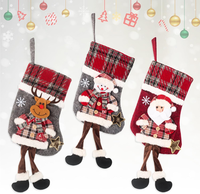 Nikolausstrumpf Kinder, 3 StüCk Nikolausstiefel WeihnachtsstrüMpfe Zum AufhäNgen