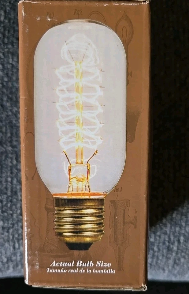 Heritage Series - CLEAR - 40W T14 Bulb Spiral Filament #0772638 - Image 4 of 4