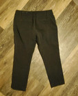Women's Loft Khaki Pants. Size 10 Black, Curvy, Skinny ankle, stretch, Good Con — photo 3