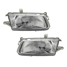 Halogen Scheinwerfer Set links & rechts Hauptscheinwerfer H4 für Mazda 323 S V