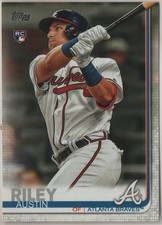 Austin Riley 2019 Topps Update Rookie Card #US100. rookie card picture