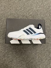 Adidas Spikeless Golf Shoes. AdiPower. Men’s UK 10.5 (White/Blue)