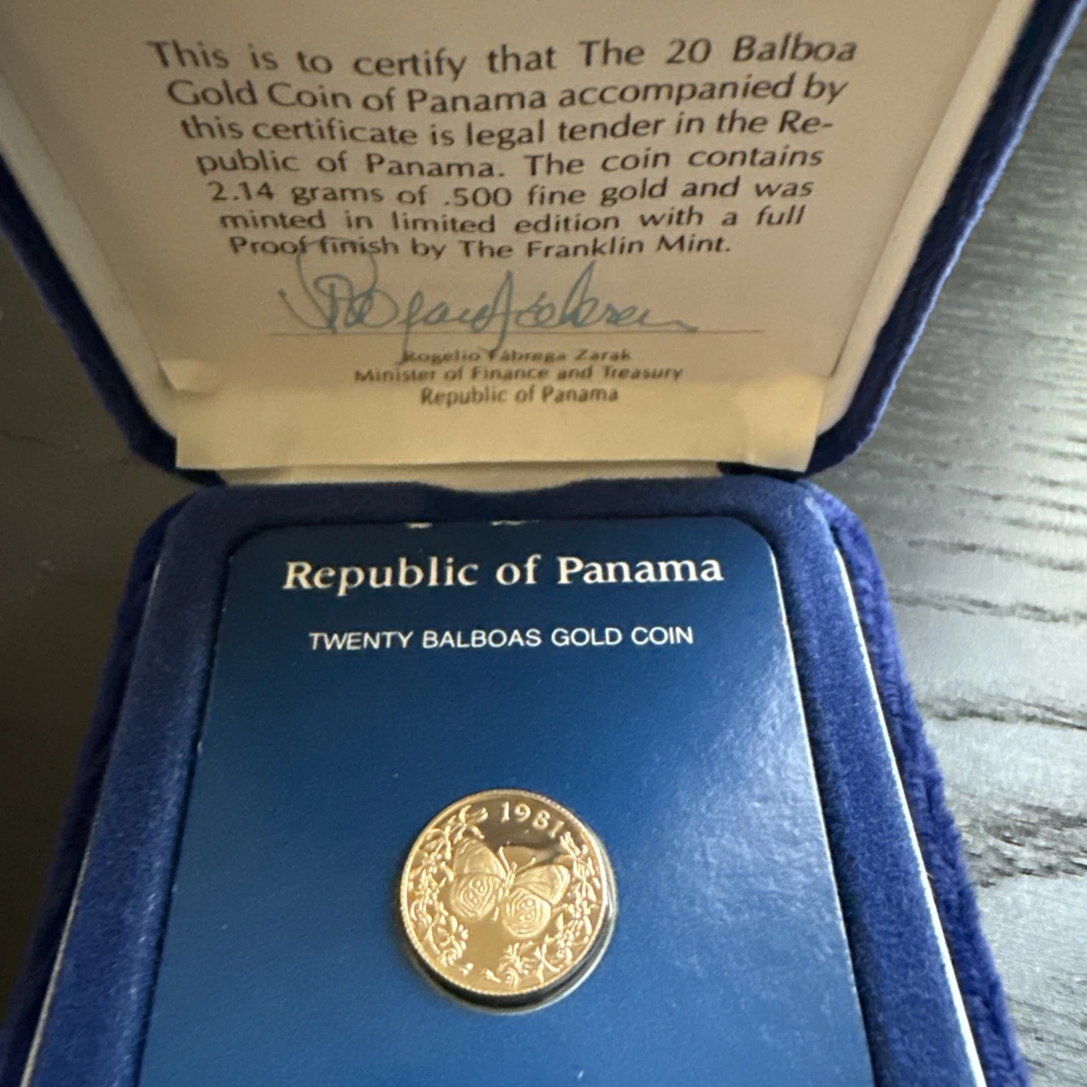 Gold Panamanian Coins for sale | eBay