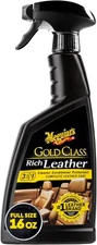 Meguiar's Gold Class Rich Leather Cleaner and 15.2 Fl Oz (Pack of 1) 