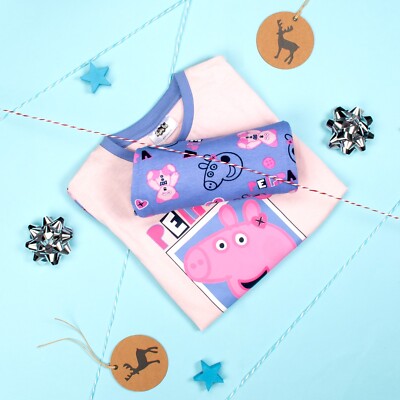 Peppa Pig Set pigiama e vestaglia George Pig per ragazzi Verde 4-5 anni
