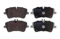 Quaro QP5988 Bremsbelagsatz, Scheibenbremse Vorderachse FÜR MERCEDES-BENZ