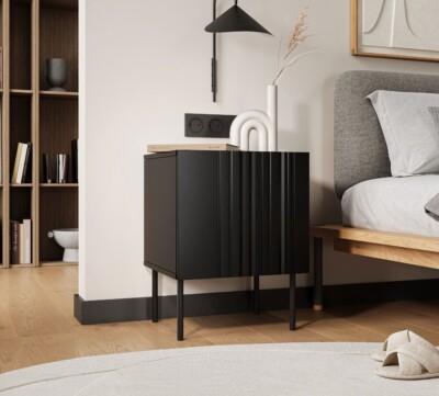Im Set zwei Nachttische Isla Nachtkonsole Schlafzimmer Nachtschrank Kollektion