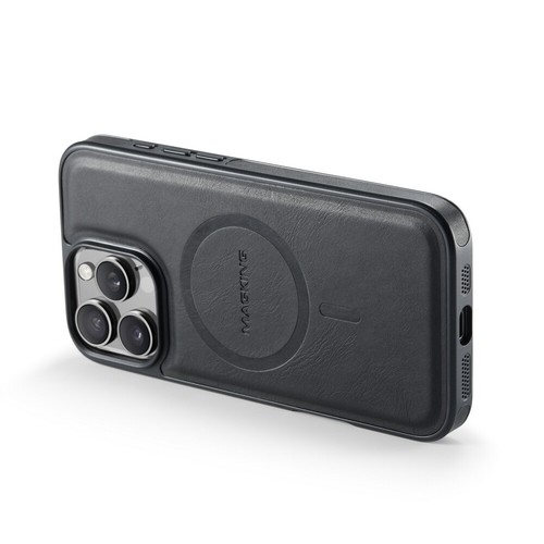 Funda de teléfono magnética extraíble billetera MagSafe de cuero para iPhone 12 13 14 15 16 - Imagen 89 de 144