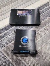 Powerbass 5 Channel Regulated 2 ohm ASA 700.5x & Planet Audio AC1500.1M UNTESTED