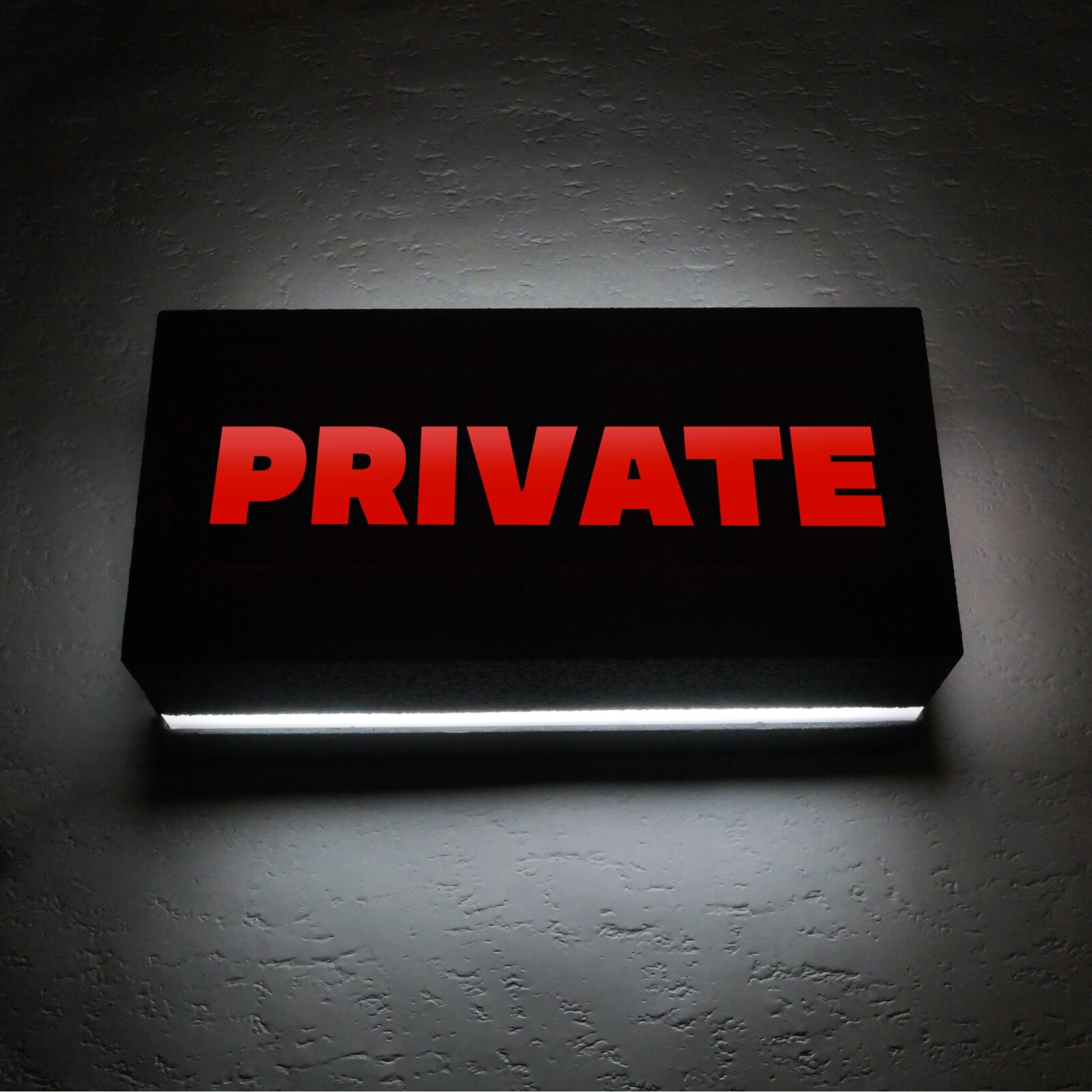 Applique murale LED PRIVATE SIGN éclairage indirect anti éblouissement couloir
