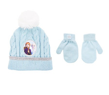 Disney Frozen, Nickelodeon Paw Patrol Toddler Girls Beanie Hat Mittens Set NEW