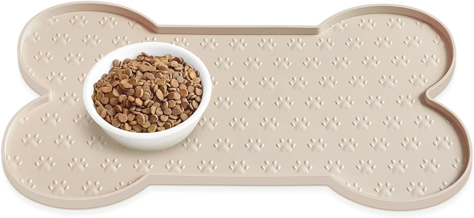 Non-Slip Silicone Pet Bowl Mat Thick Waterproof Dog Cat Food Placemat