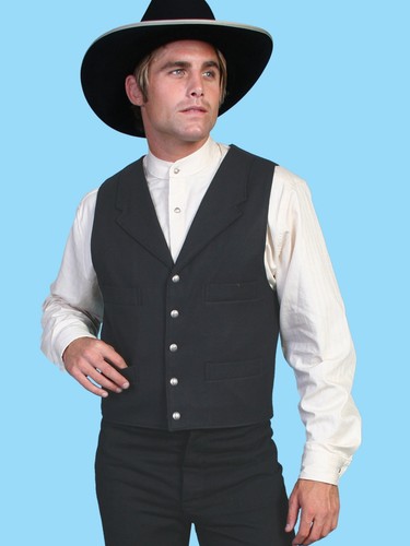 WEST COWBOY CLOTHING WOOL VEST - USA 