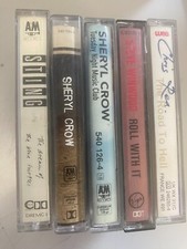 Sting/Sheryl Crow/Chris Rea/Steve Windwood - x 5 cassette