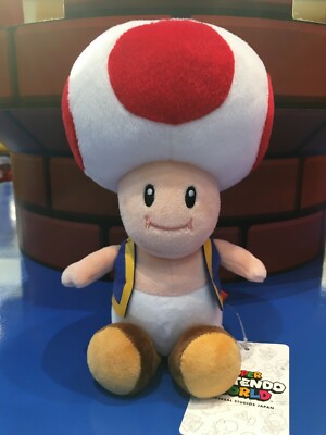 super mario toad plush