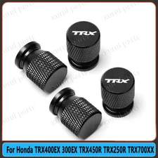 New For Honda TRX400EX 300EX TRX450R TRX250R TRX700XX Tire Valve Cap Stem Cover 