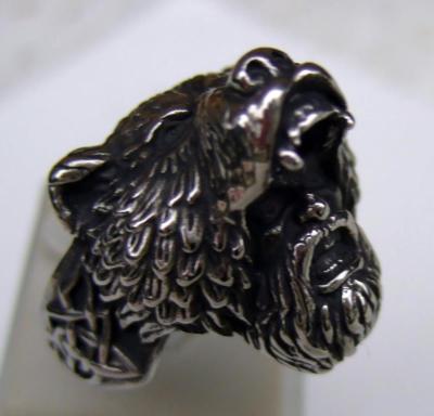 EDELSTAHL RING KRIEGER CHAMPION WIKINGER ODIN THOR BÄR  BERSERKER BER-SKJALDAOR