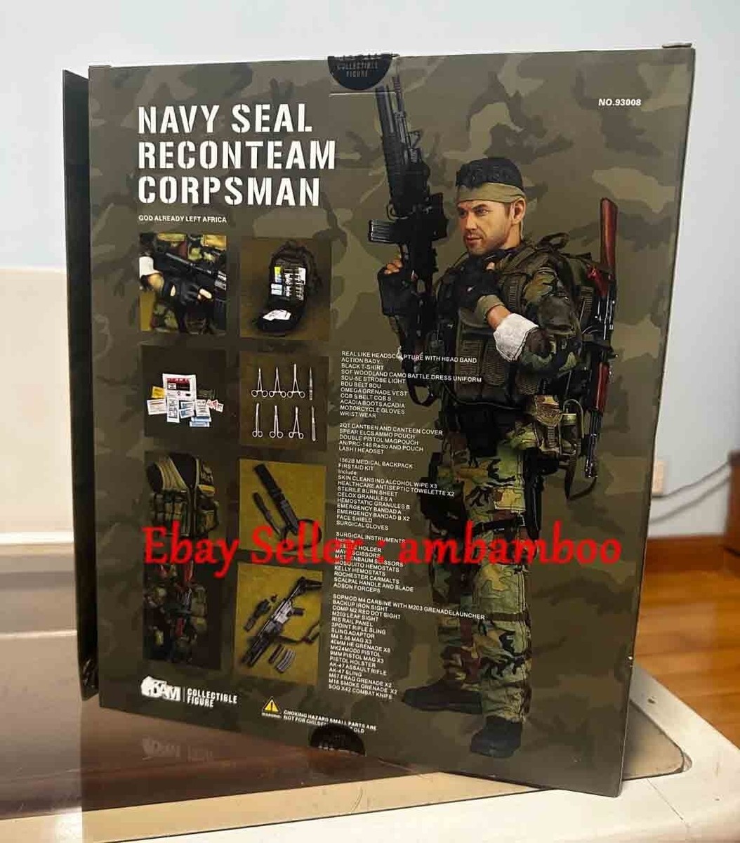 ミリタリー NAVY SEAL RECONTEAM CORPSMAN NAVY SEAL RECONTEAM CORPSMAN Dam Toys - Machinegun