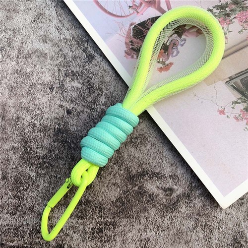 Accessories Key Rings Phone Strap Mesh Lanyard Keychains Braided Strips Keycord - 第 4/20 張圖片
