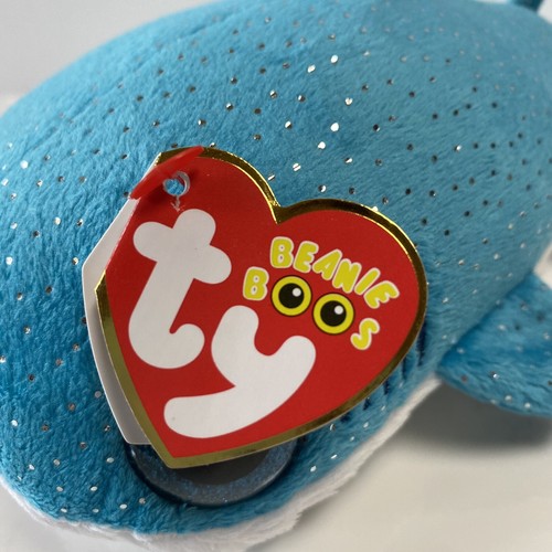 Ty Beanie Boo's ASUKA Whale Shark 8" 20cm 2020 Stuffed Japan Limited Exclusive - Picture 7 of 8