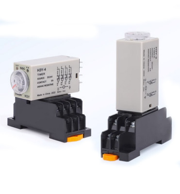 Omron H3Y-2 H3Y-2-C H3Y-4 H3Y-4-C DC AC 12V 24V 110V 220V 10S 30S 60S 5M 10M 60M