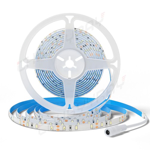 16.4FT Super Bright 2835 300 LED Strip Light Cool White 6000K Flexible DC12V 8mm - Picture 2 of 17