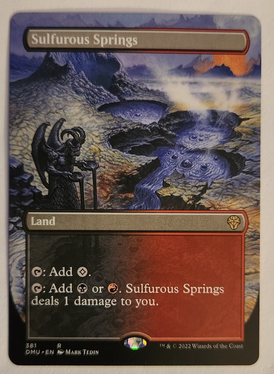 MTG (英)硫黄泉 / Sulfurous Springs【5ED】 Sulfurous Springs | 5th Edition | Card Kingdom