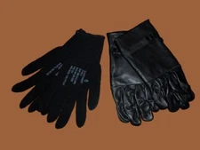 U.S MILITARY STYLE D-3A LEATHER GLOVES COLD WEATHER SIZE 6 X- LARGE W/LINER