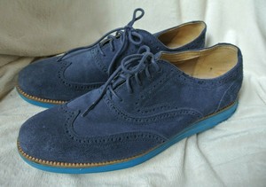 navy blue cole haan shoes