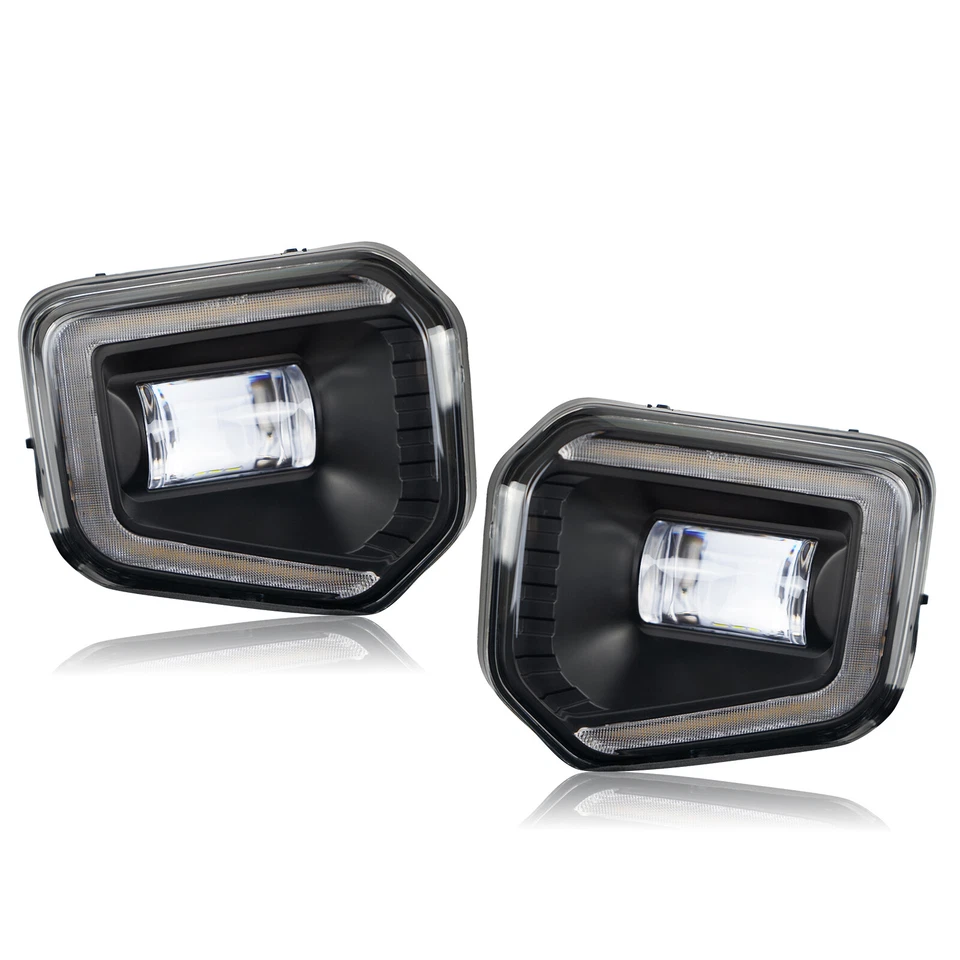 Luces antiniebla LED para Toyota Tacoma SR SR5 2016-2023 + cableado DRL Foto 4 de 4