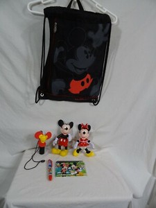 minnie mouse mesh backpack