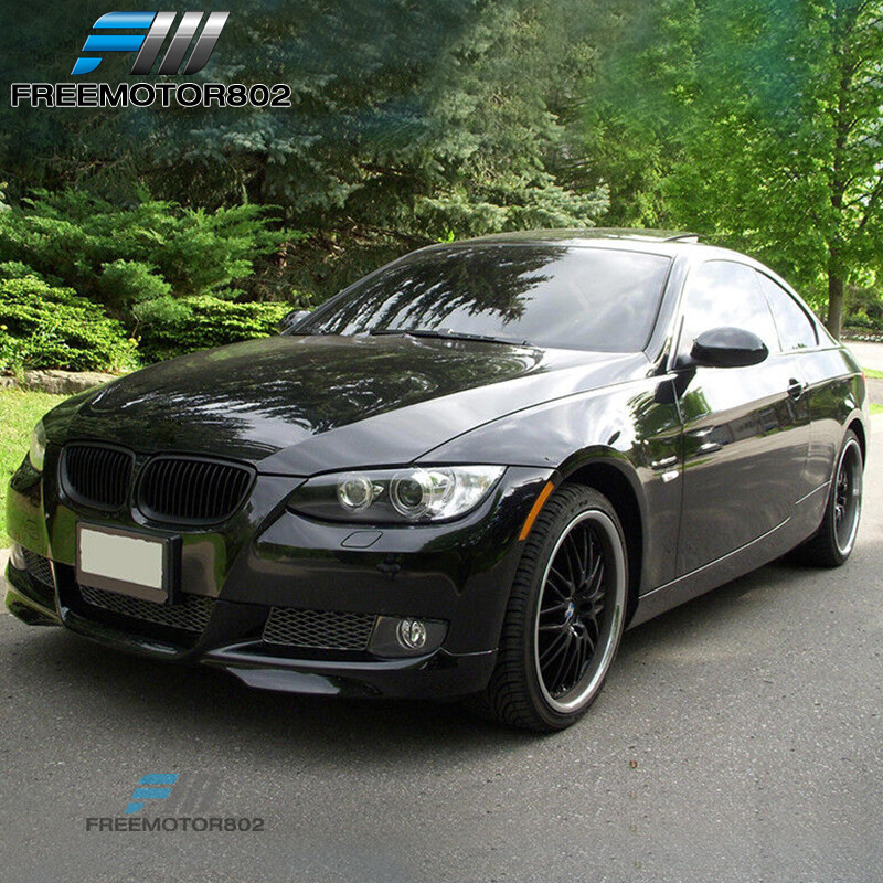 Fit 07-10 BMW E92 E93 3-Series Mtech Style #668 Jet Black Front