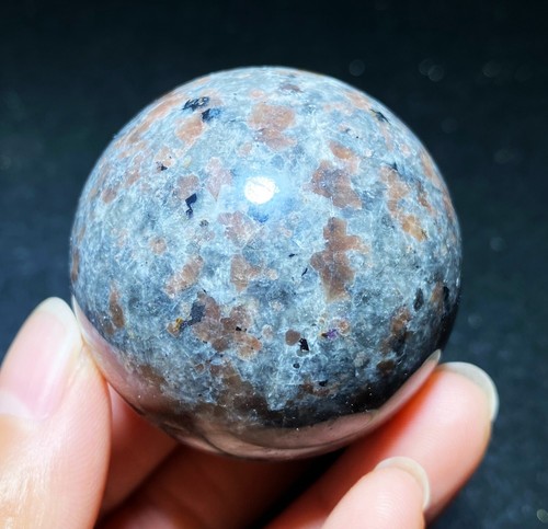 Under UV Very Bright Yooperlite Yooper Stone Lake Superior Ball C481 - Picture 9 of 9