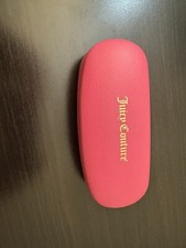 Juicy Couture Pink Eyeglasses Case Brand New 
